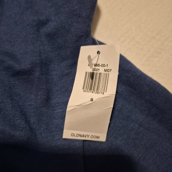 Old Navy Live In women's size Small french terry hooded mini shift dress, New - Picture 4 of 9